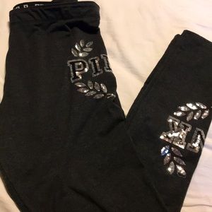 Victoria secret leggings sequence size large